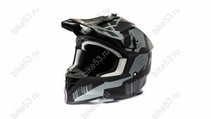 Шлем GTX 633 (кросс)  BLACK/GRAY XL (ML 14498)