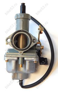 Карбюратор 162FMJ, 166FMM (CB150-250) (d30) PZ30 (обогатитель под трос) (ML011125)