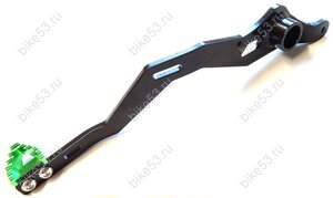 Педаль заднего тормоза CNC ЗЕЛЁНАЯ (ML012581)