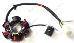 Статор генератора BSE ZS1P44FMC  6 катуш 4к+1 (100055324-0001)