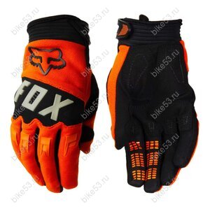 Перчатки L FOX #13 Black Orange (ML 020134)