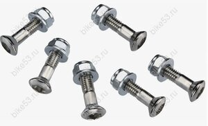 Болт задней зыезды (6 шт)  M8 x 32mm ACCEL SB-07