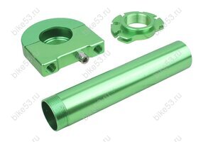 Ручка газа короткоходная зеленая CNC 020148-121-1510