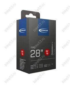 Камера 28  700х28-32С 28/32-622/630 SCHWALBE SV17 F/V 40 мм, 05-10431343