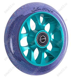 Колесо TT ASTER X-Treme 110*24мм, purple/сиреневый ABEC 9, арт:888818/NN010291