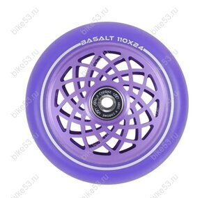 Колесо TT BASALT X-Treme 110*24мм, purple/сиреневый ABEC 9, арт:392869/NN013084