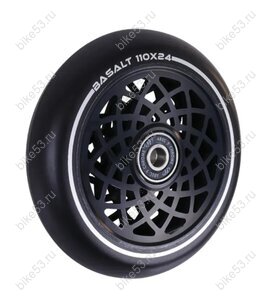 Колесо TT BASALT X-Treme 110*24мм, black/чёрный ABEC 9, арт:392852/NN013083