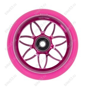 Колесо TT BULLET X-Treme 110*24мм, pink/розовый ABEC 9, арт:299430/NN015255