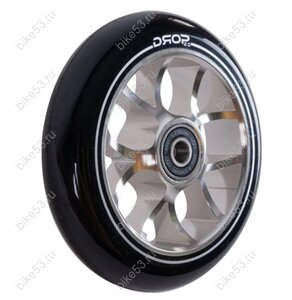 Колесо TT DROP X-Treme 110*24мм, grey-black/серый-чёрный ABEC 9, арт:850631/NN011711