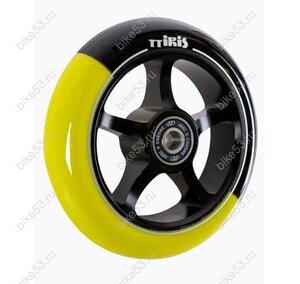 Колесо TT IRIS X-Treme 110*24мм, grey-yellow/серый-жёлтый ABEC 9, арт:179666/NN011788