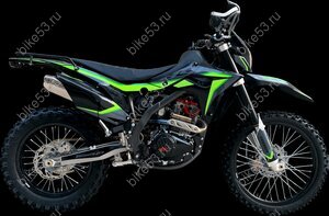 Эндуро / кроссовый мотоцикл BSE Z6 Neon Track (025)