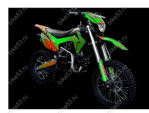 Питбайк BSE EX 17/14 Green Orange Ant (040)
