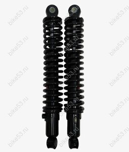 Амортизаторы газовые (L-345mm, D-12mm, d-12mm) ЧЁРНЫЕ МИНСК