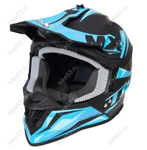 Шлем GTX 633 (кросс)  BLACK/BLUE L (ML 14098)